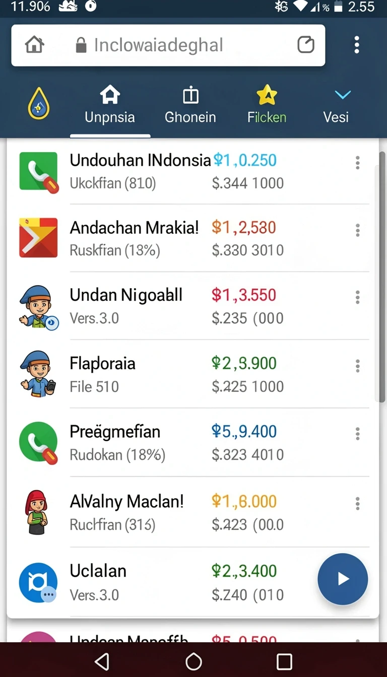 Screenshot pisang123 nomor 2